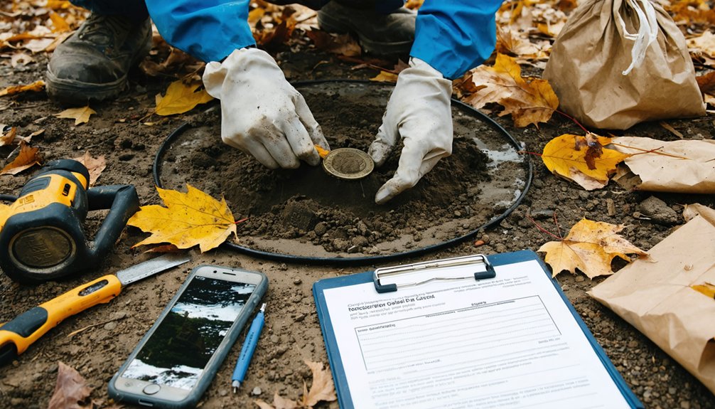 notify parks department of significant finds