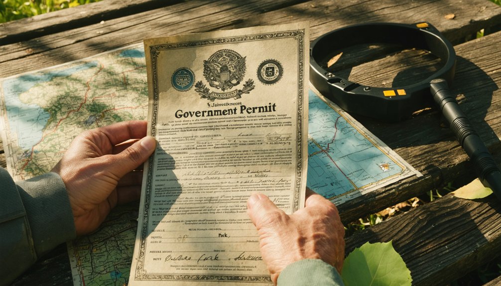 obtain free ramsey county metal detecting permit