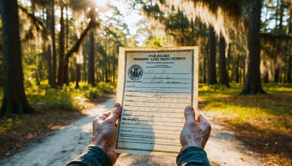 obtain necessary permits before metal detecting