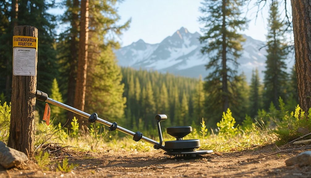 obtain necessary permits for metal detecting