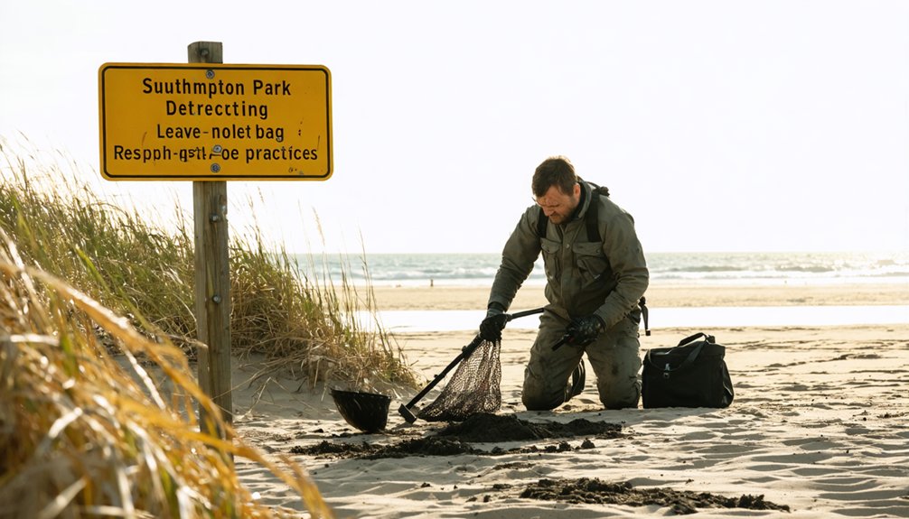 obtain permission restore site avoid sensitive areas