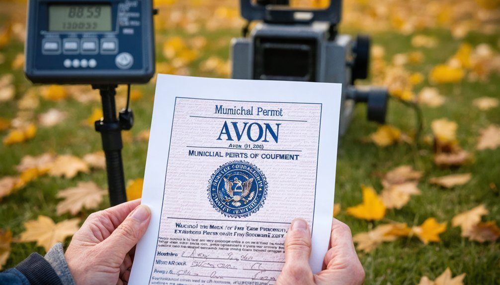 obtain timely authorized park detecting permits