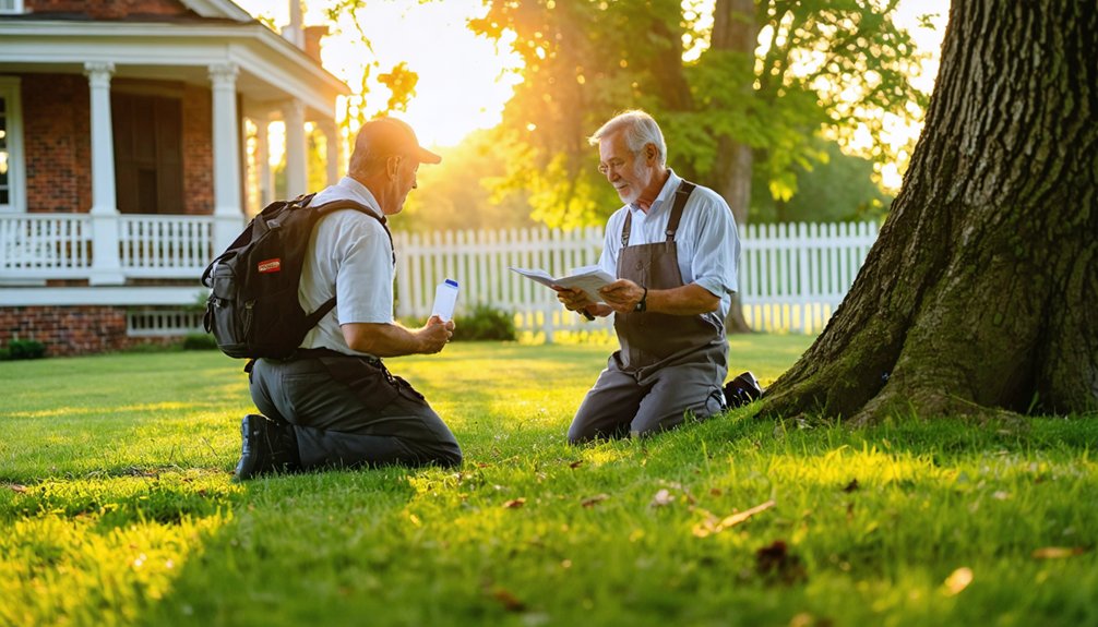 obtain written authorization for private property