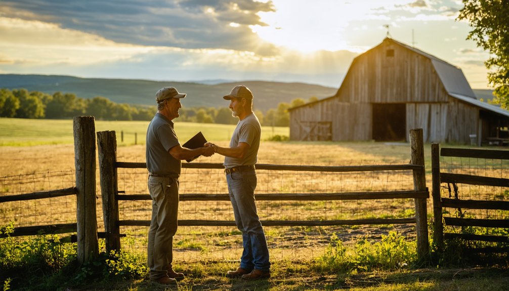 obtain written landowner permission before detecting