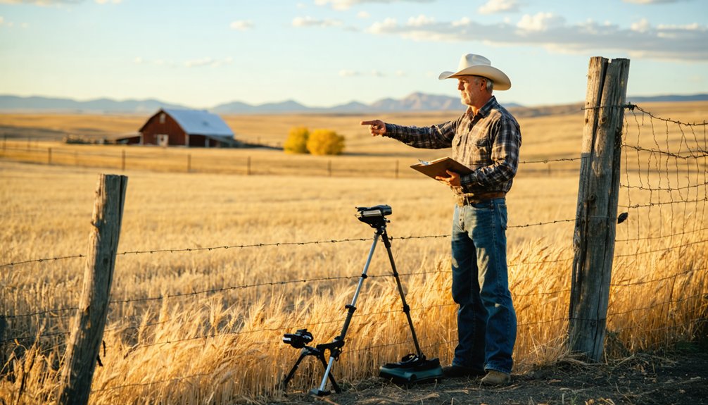 obtain written landowner permission to detect