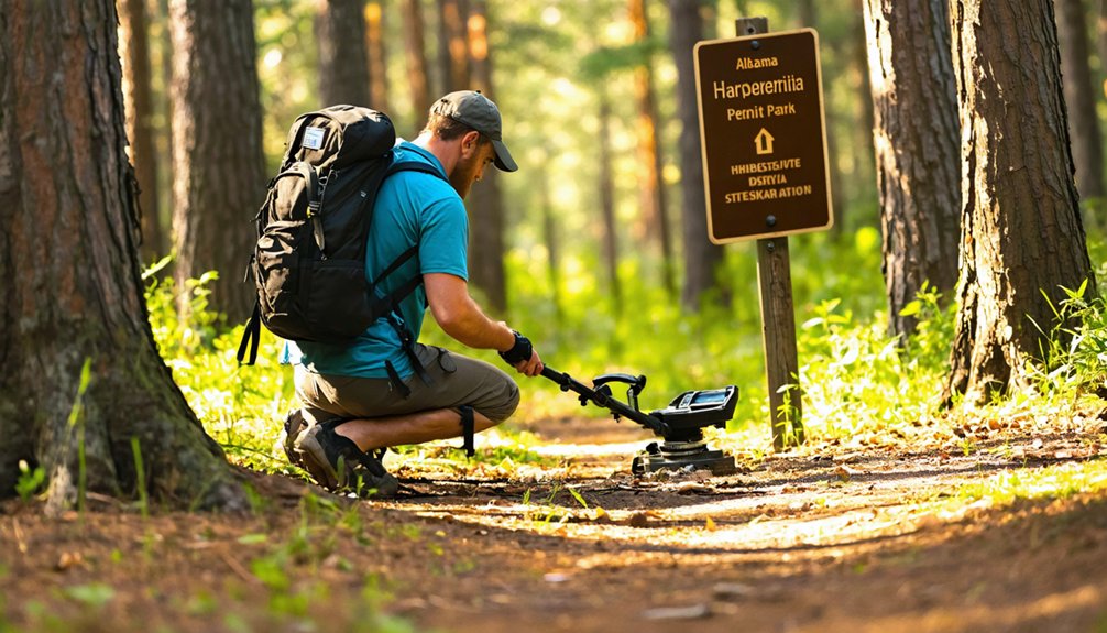 obtain written park manager permission