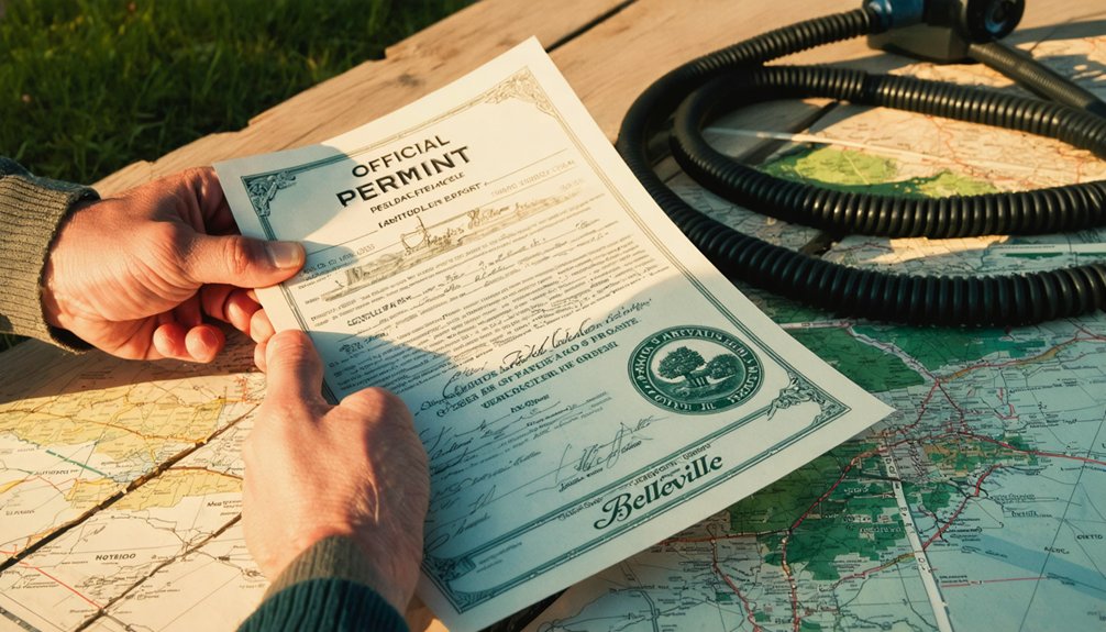 obtaining illinois metal detecting permit