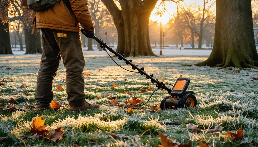 off season daylight metal detecting regulations