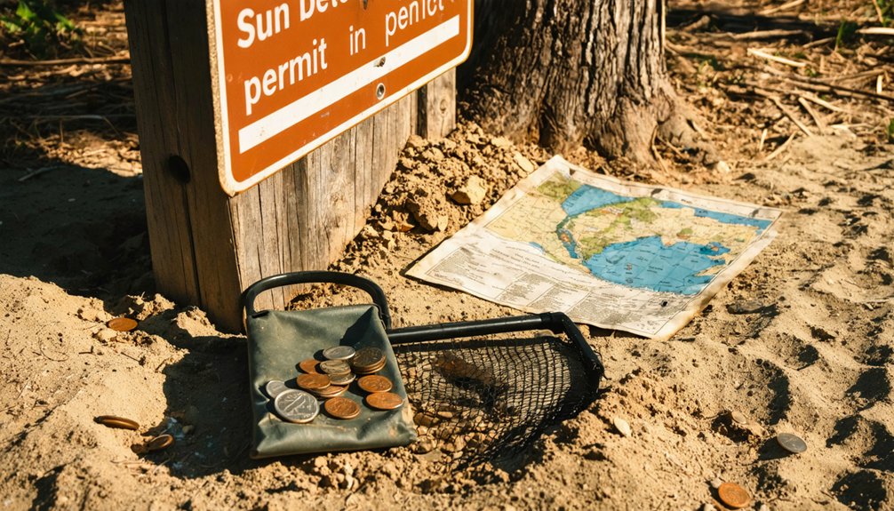 optimal metal detecting strategies