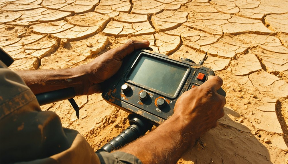 optimize detector for dry ground