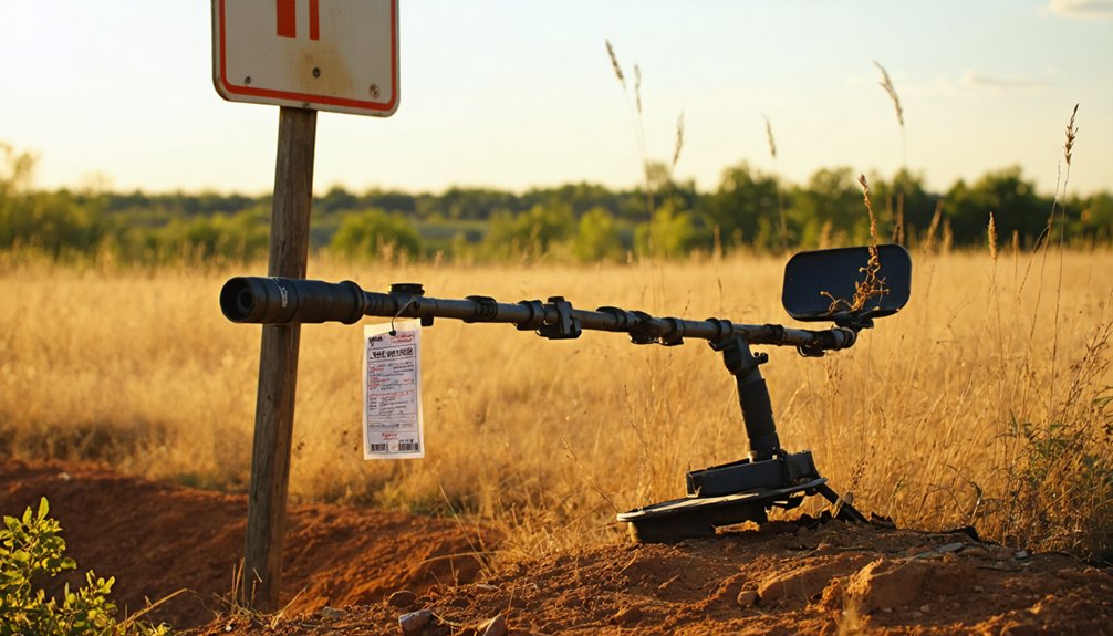 permissible metal detecting in oklahoma parks