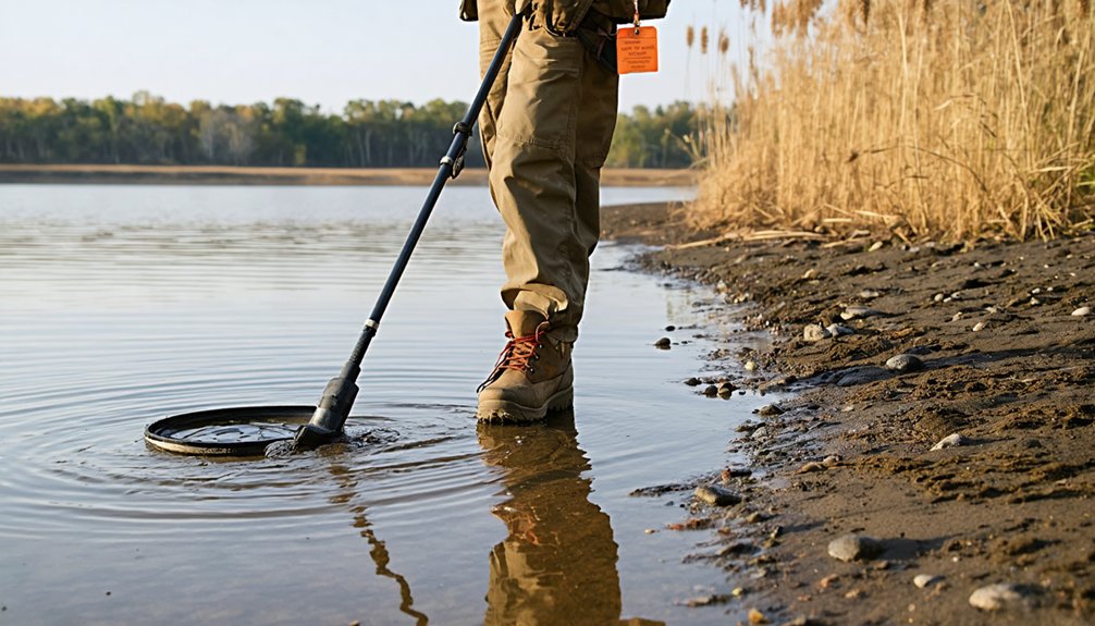 permit required for beach metal detecting