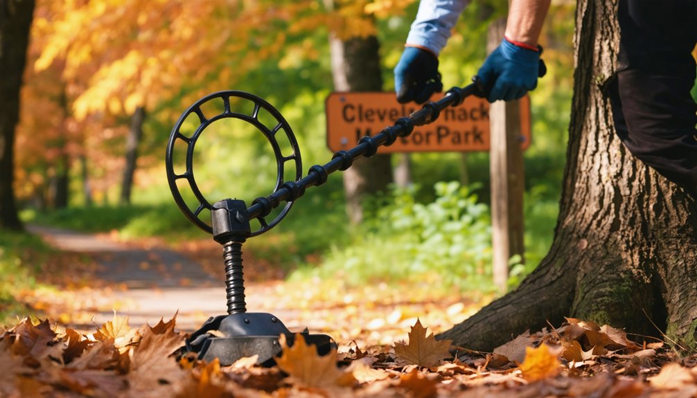 permit required for cleveland metroparks detecting