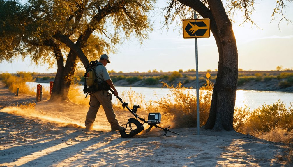 permit required for corps property detecting