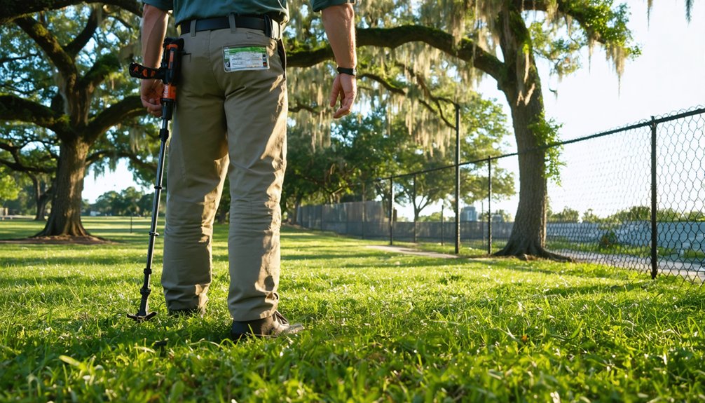 permit required metal detecting surface level only