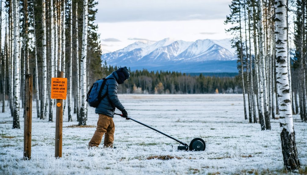 permits parks and detecting rules