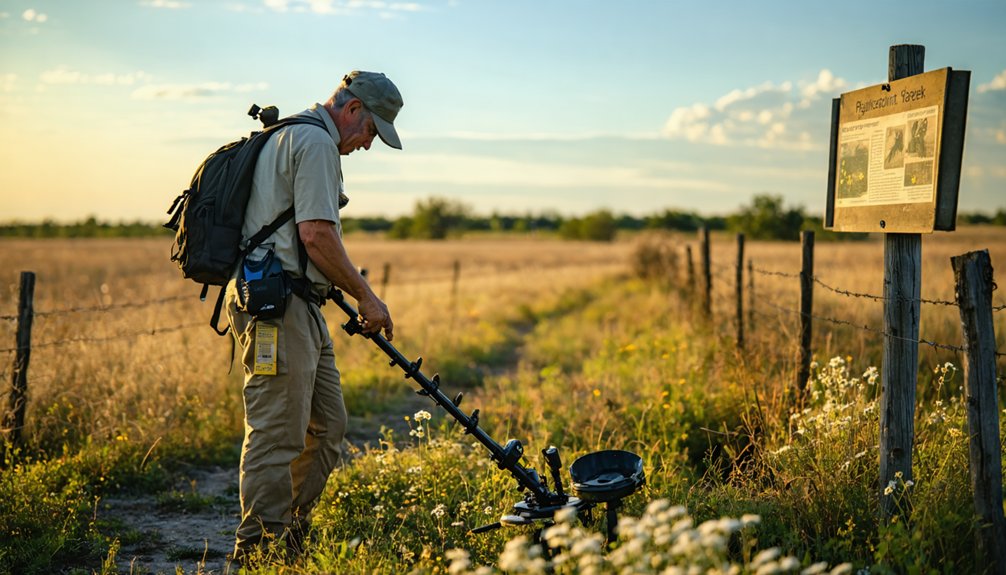 permits parks and detecting rules