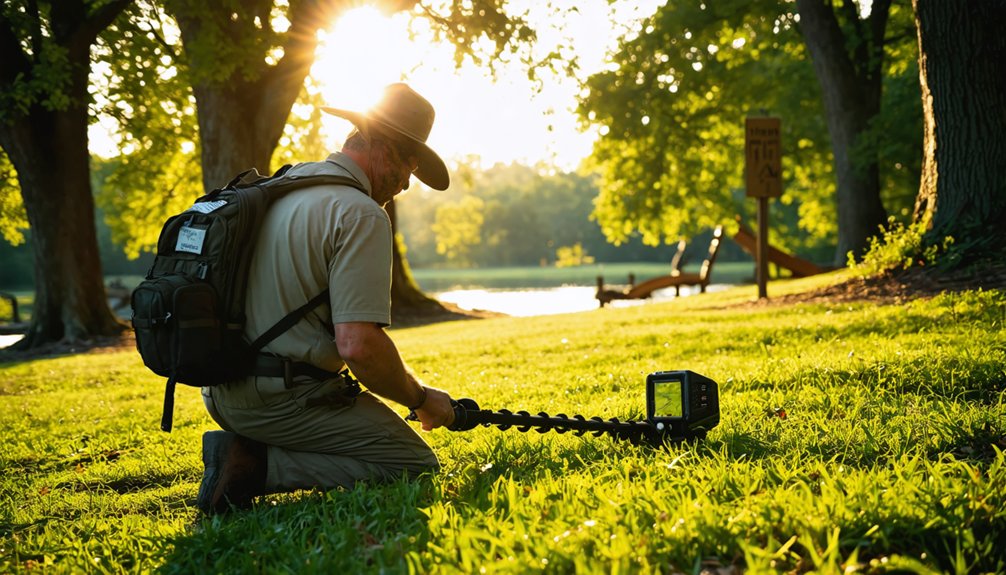 permits parks and detecting rules