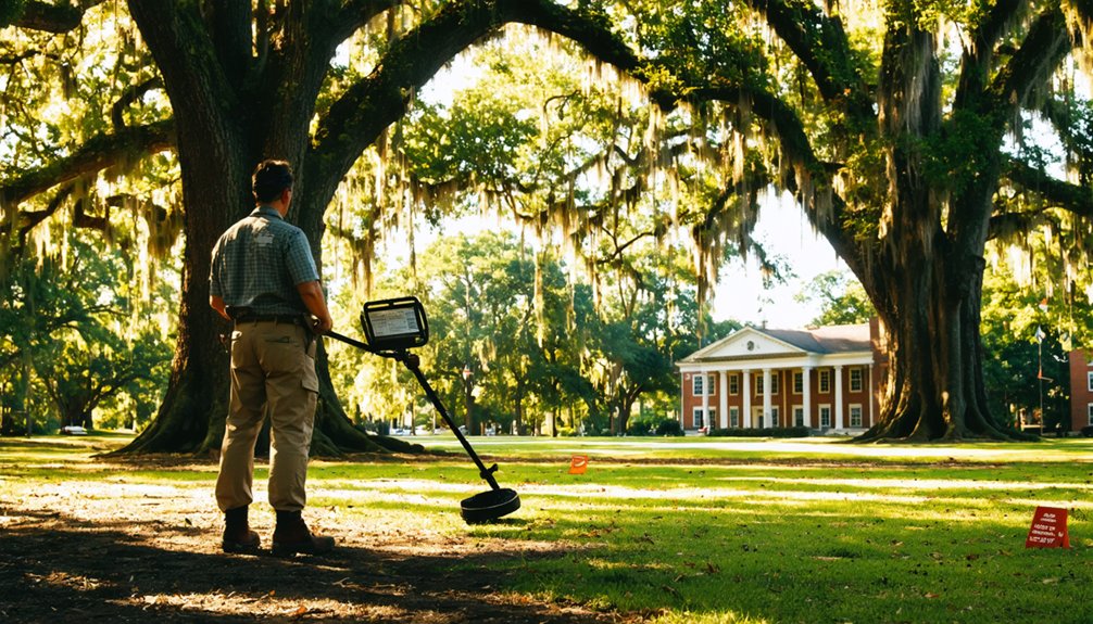 permits parks and metal detecting rules