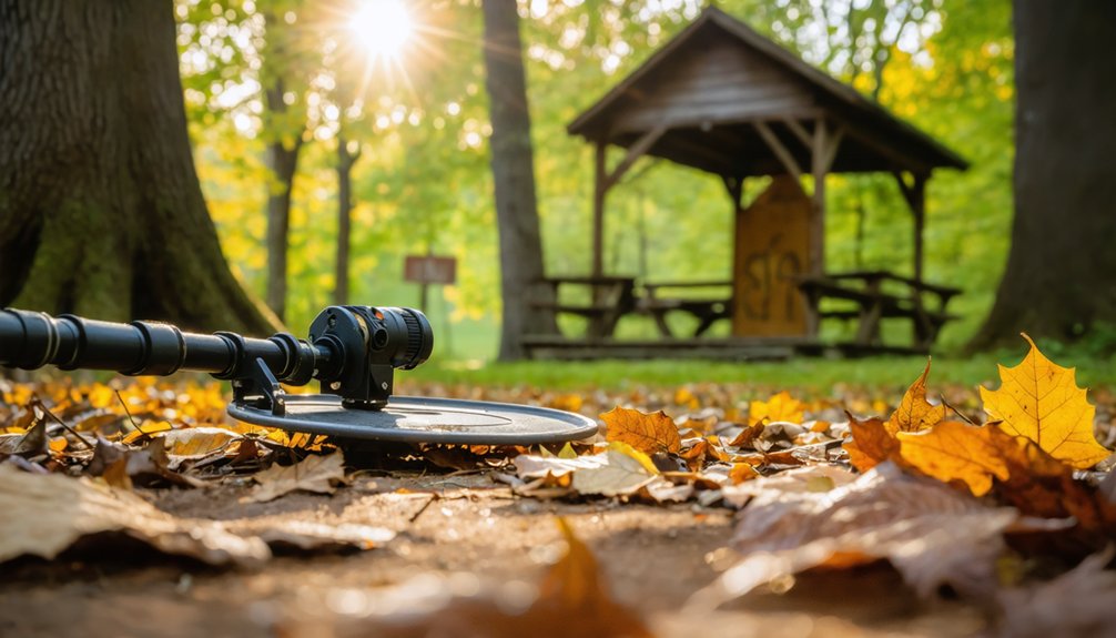 permits parks and metal detecting rules