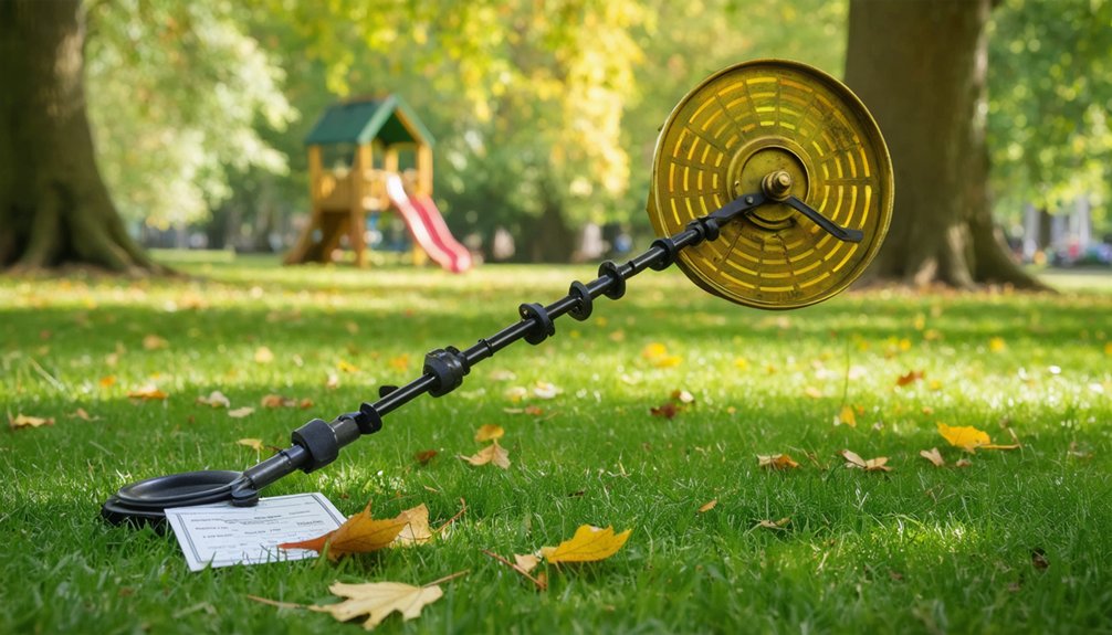 permits parks and metal detecting rules