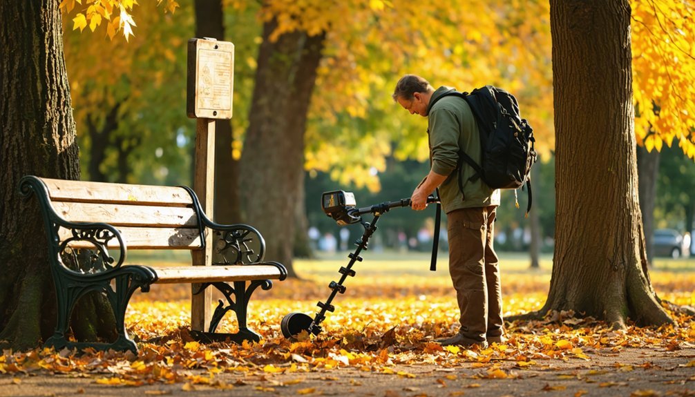 permits parks and metal detecting rules