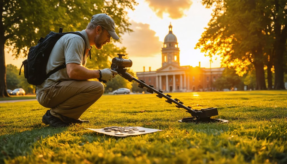 permits parks and metal detecting rules