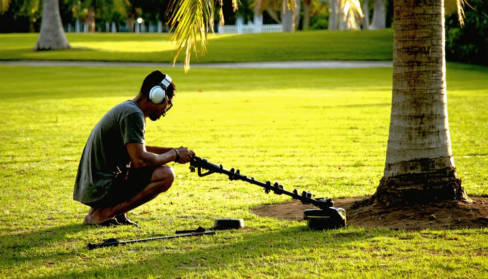 permits parks and metal detecting rules