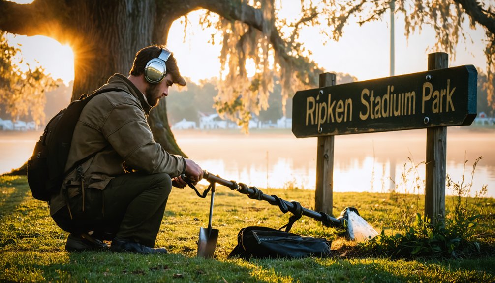 permits parks and metal detecting rules