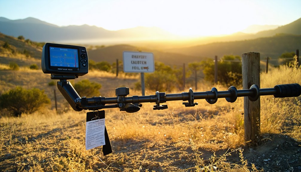 permits parks and metal detecting rules