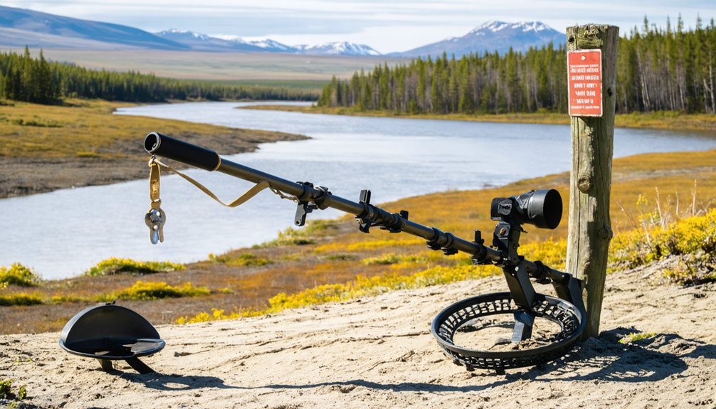 permits parks and regulations for metal detecting