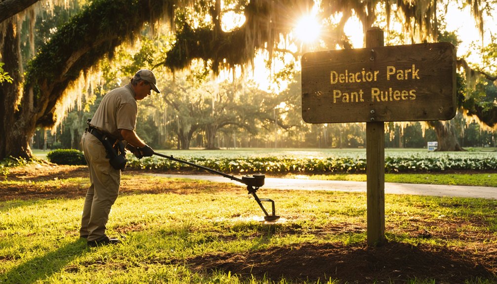 permits parks and rules for detecting