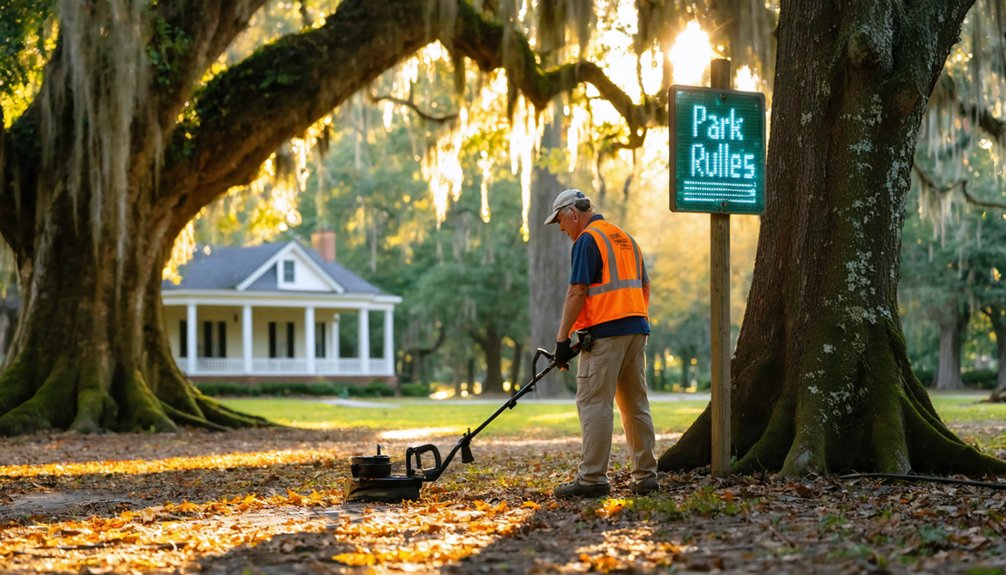 permits parks and rules for detecting