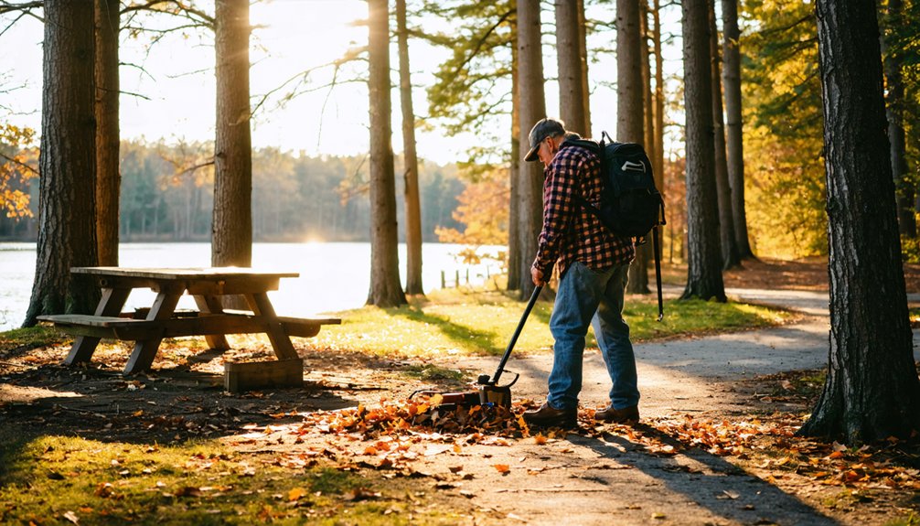 permits parks and rules for metal detecting
