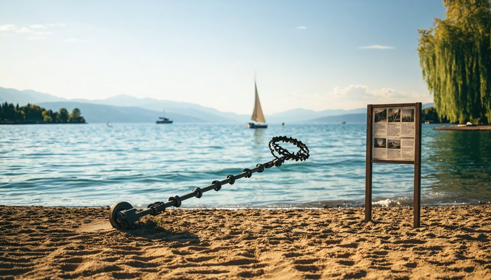 permits parks and rules for metal detecting