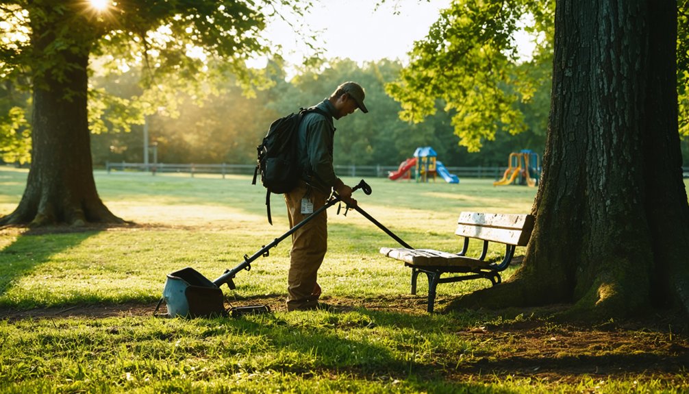 permits parks and rules for metal detecting