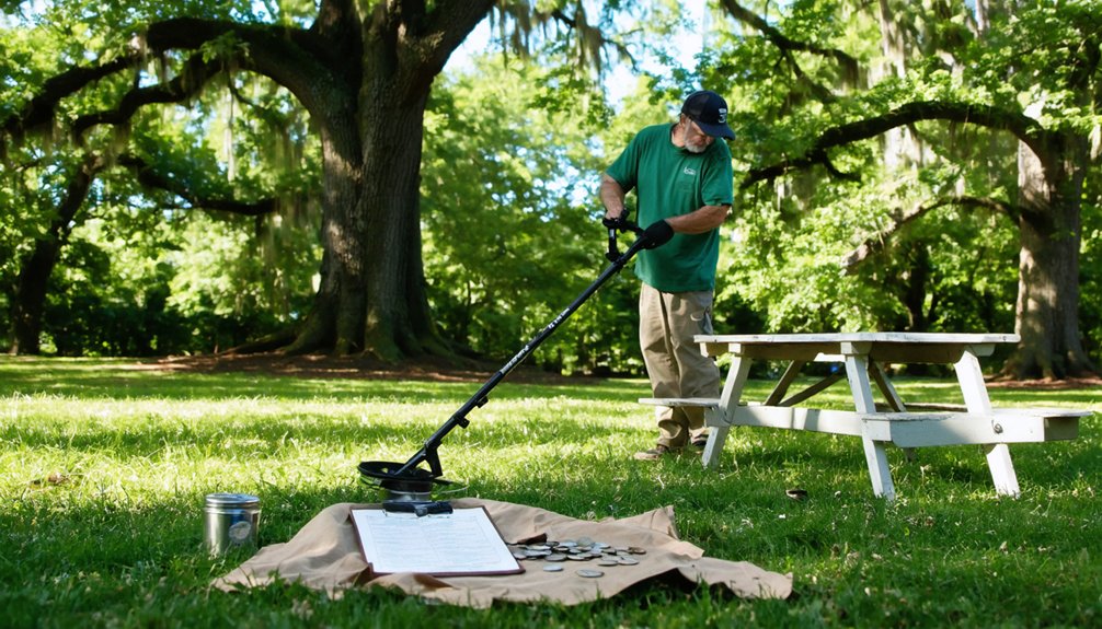 permits parks and rules for metal detecting