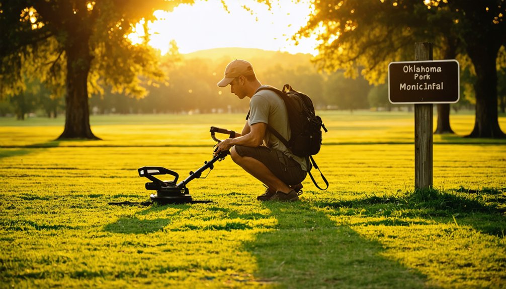 permits parks rules for metal detecting