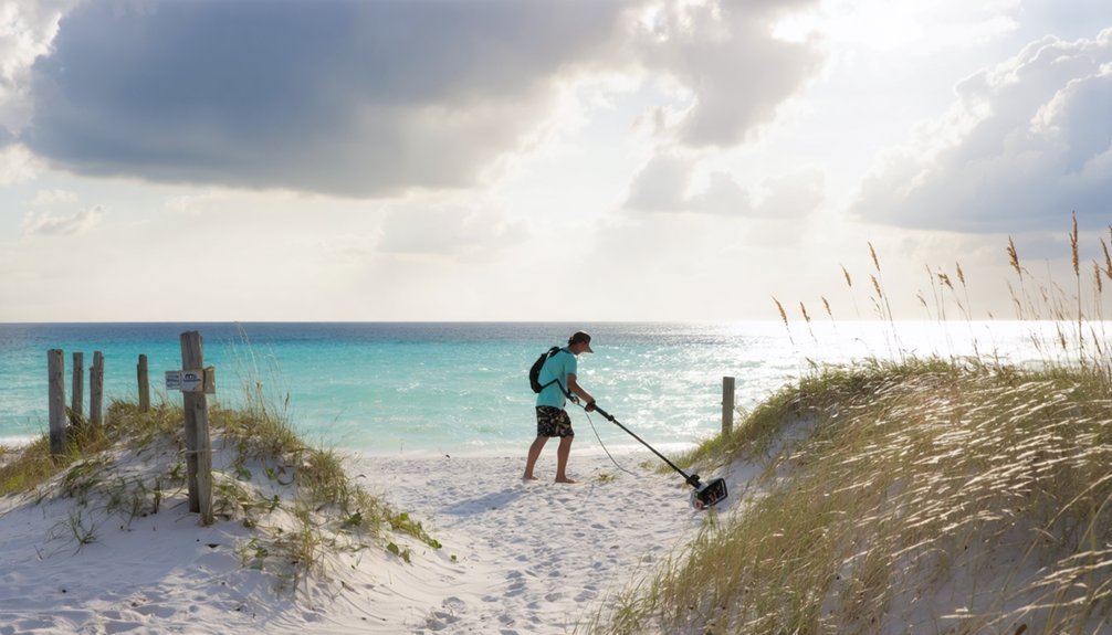 permits parks rules metal detecting