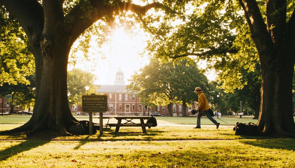 permits parks rules metal detecting