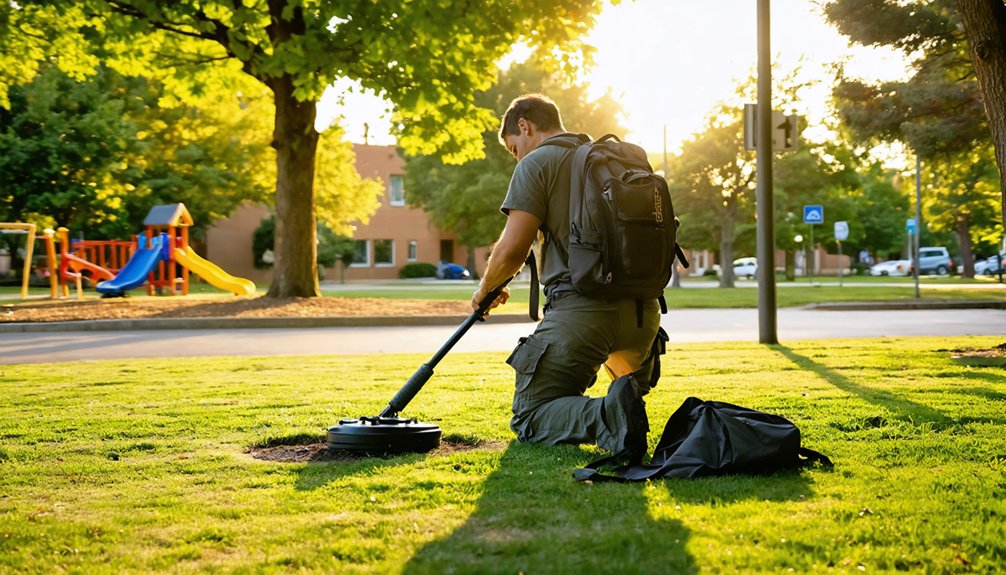 permits parks rules metal detecting