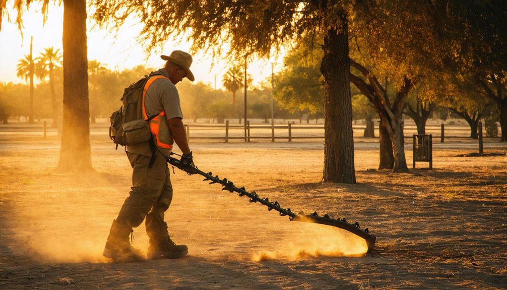 permits parks rules metal detecting