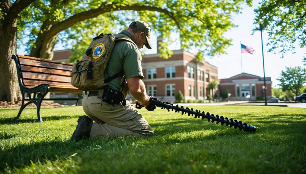 permits parks rules metal detecting