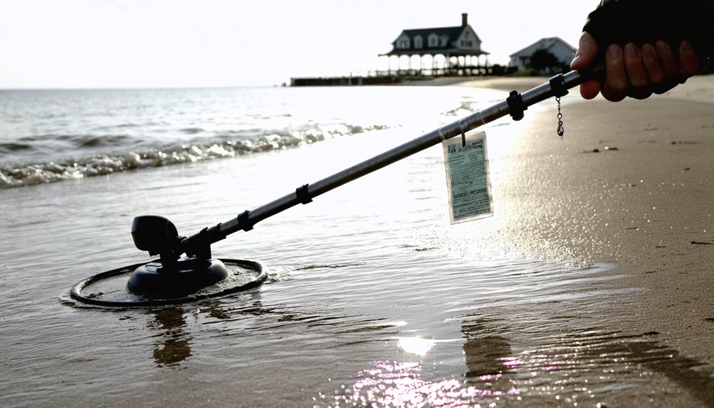 permits required for metal detecting