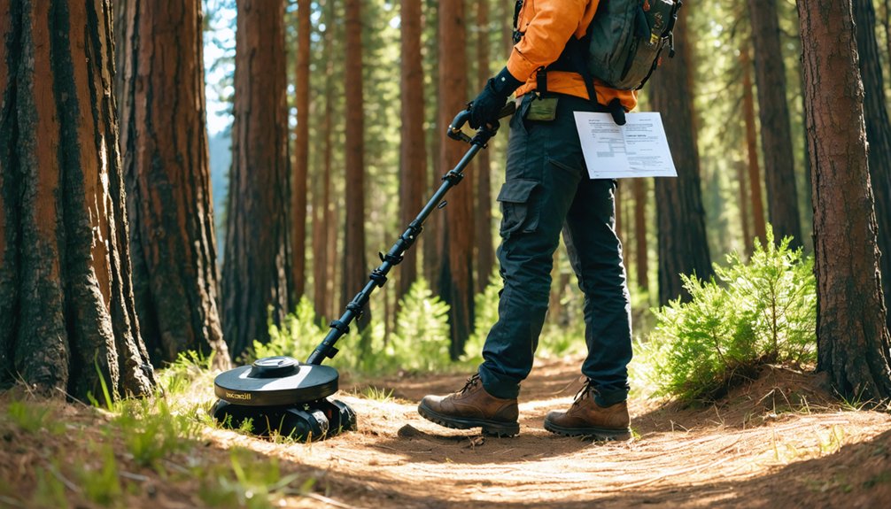 permits required for metal detecting