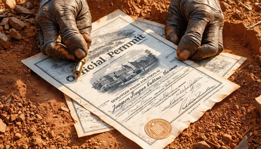 permitted detecting with landowner consent