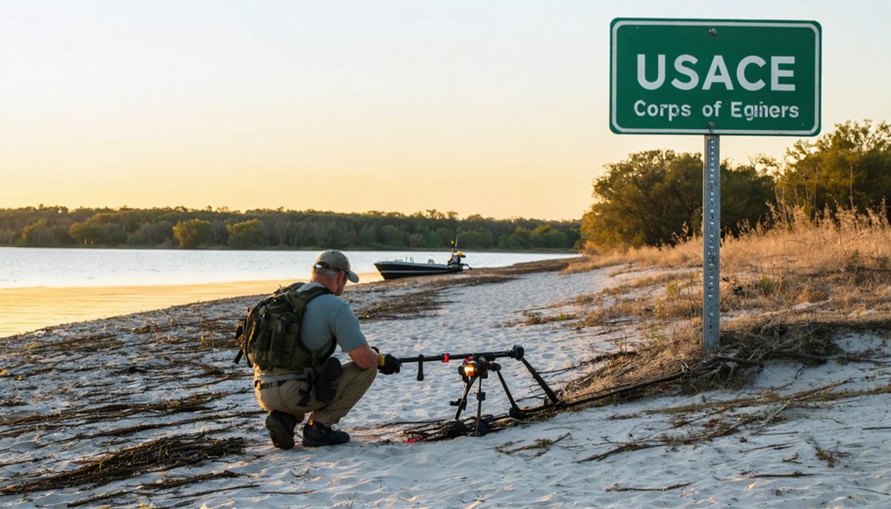 permitted metal detecting zones regulated