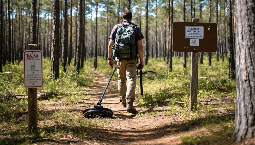 permitted prospecting prohibited artifact recovery