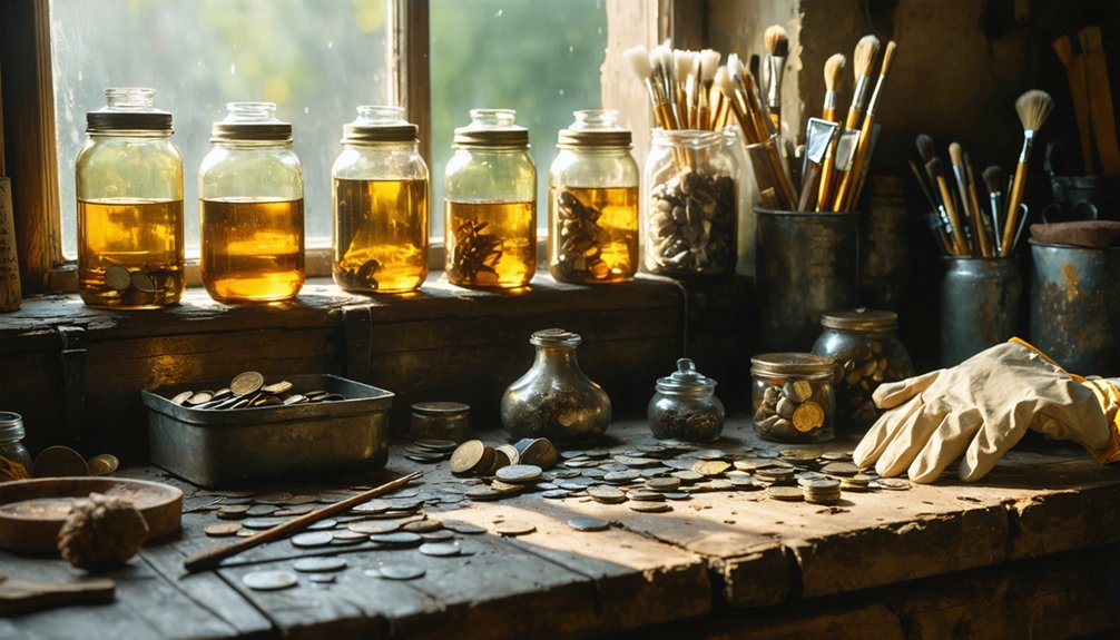 preserving metal detecting treasures