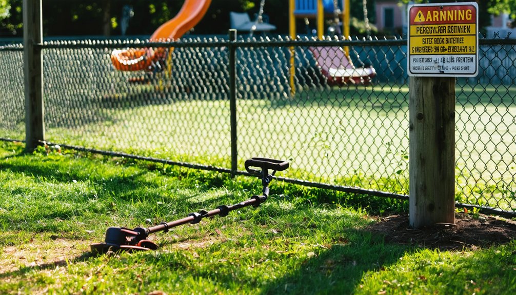 prohibited public space metal detecting